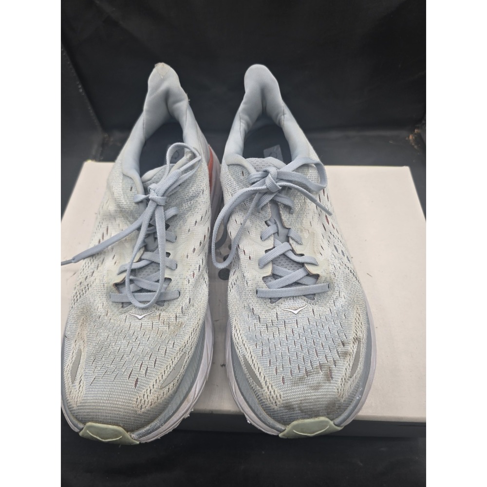 Size 9.5 - Hoka One One Clifton 8 Blue Fog W